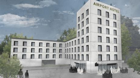 Der Bau des geplanten Flughafenhotels am Allgäu Airport in Memmingerberg verzögert sich.