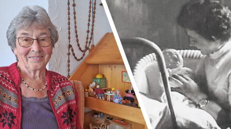 Hebamme Sieglinde Mayer arbeitete ab 1957 als Dorfhebamme in Missen.