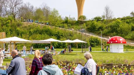 Die Landesgartenschau in Wangen ist am 26. April eröffnet worden und dauert bis 6. Oktober 2024.