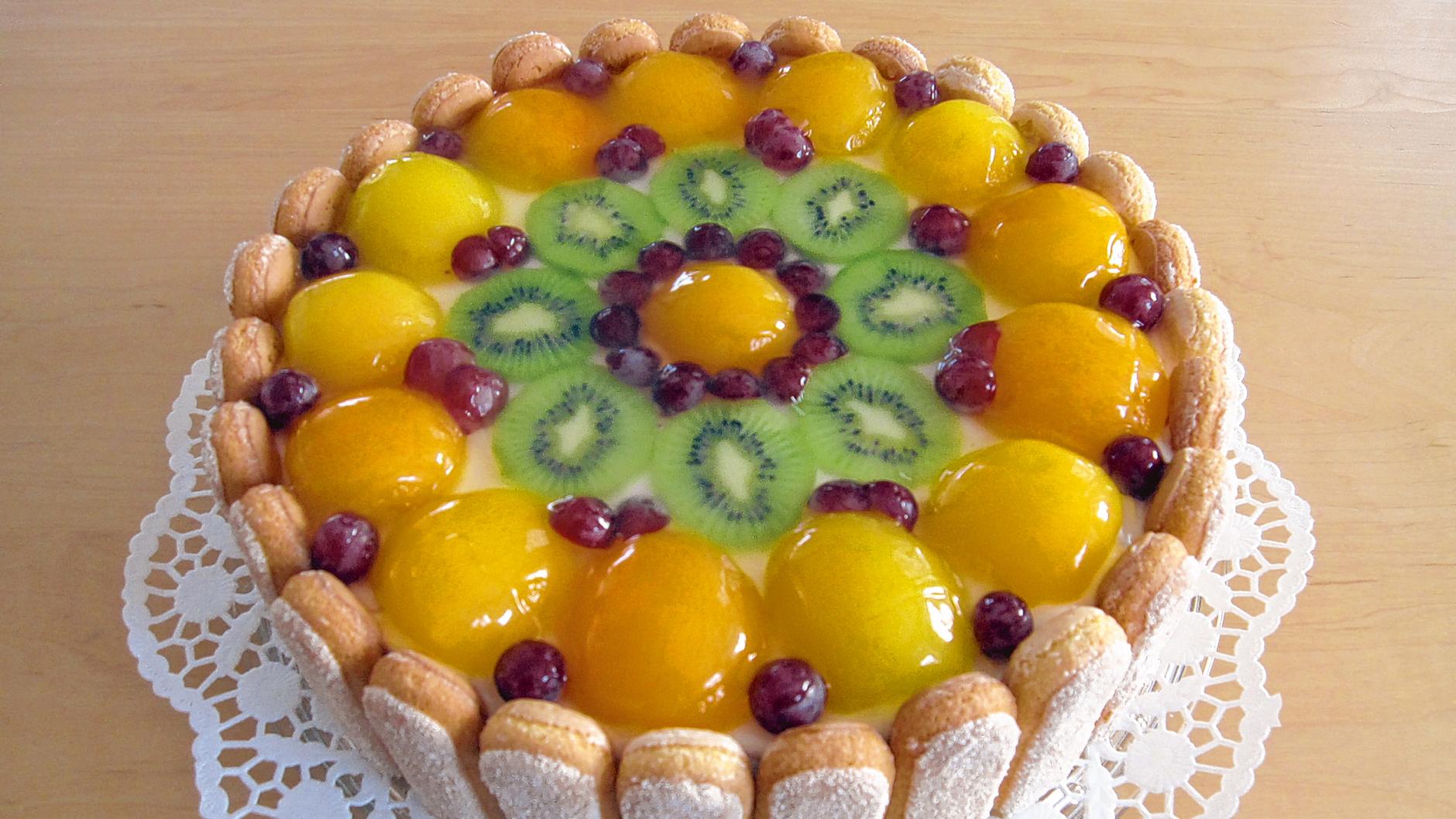 Rezept für Tutti-Frutti-Torte | Augsburger Allgemeine