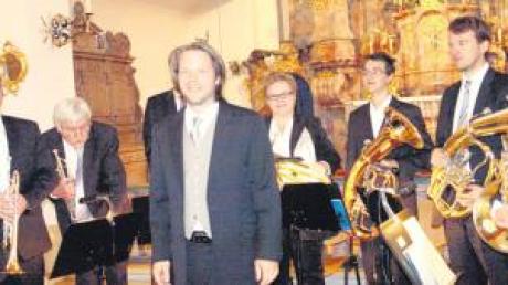 Viel Applaus erhielten das Ensemble Just Brass und Kirchenmusiker Tobias Burann-Drixler für das Eröffnungskonzert des Bobinger Musiksommers. 