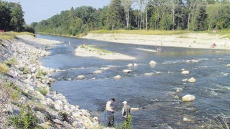 Nach dem Vorbild von "Wertach vital" bei Göggingen soll der Fluss bei Schwabmünchen umgebaut werden. Foto: Wasserwirtschaftsamt