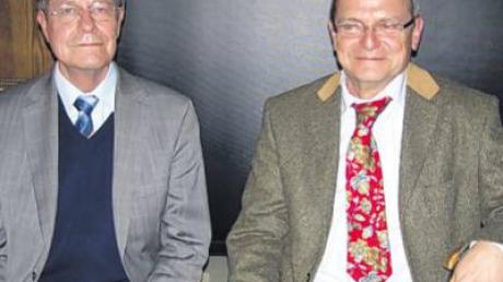 Klaus Buchner (links) und Werner Wagner von Diginet referierten über den Behördenfunk.