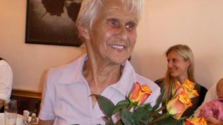 Hildegard Odzuck feierte jetzt ihren 90. Geburtstag.