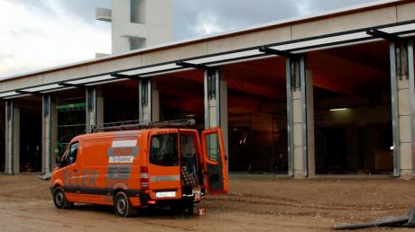 Der Bau des Feuerwehrhauses ist im neuen Jahr die größte Investition für die Stadt Bobingen. 