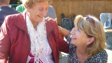 Die 87-jährige Margarethe Lehmann (links) ist seit 1990 eine glühende Anhängerin der Partnerschaft rechts mit Brigitte Schweiger. 