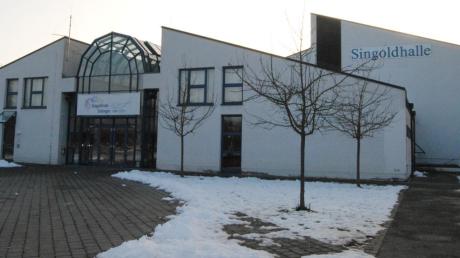Die Singoldhalle Bobingen wird auch dieses Jahr wieder der Ort für zahlreiche Veranstaltungen sein. 

