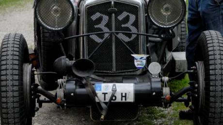 Ein Wolseley Baujahr 1932 war bei der Ölhans-Rallye im vergangenen Jahr der Hingucker.  

