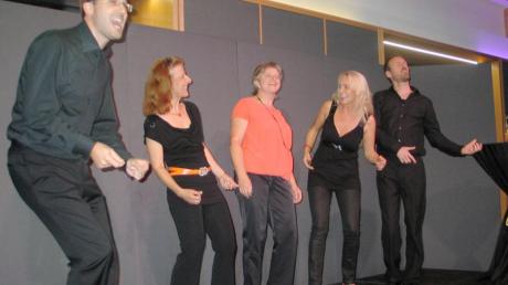 Einfach großartig: Das A-capella-Quintett Vox Orange stöberte im Kulturzentrum in sämtlichen musikalischen Schubladen. 
