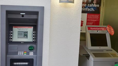 Geldautomat ja, Terminal nein. In Graben können beispielsweise Überweisungsträger nicht mehr ausgedruckt werden. 