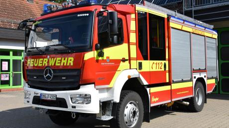 Die Freiwillige Feuerwehr Wiedergeltingen braucht ein neues Fahrzeug. Ein LF 20 wie dieses in Schwabmünchen hat die Regierung von Schwaben jedoch nicht befürwortet. 