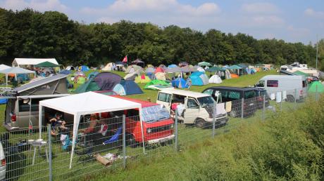 Das Singoldsand-Festival hat auch einen Zeltplatz. Der befindet sich allerdings nicht direkt neben dem Festivalgelände.