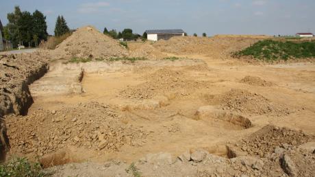 Beim Neubaugebiet östlich der Hurlacher Straße in Langerringen wurden Reste einer römischen Besiedlung gefunden. 	