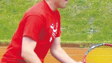 Andreas Gruhler gewann gegen Augsburg sein zweites Einzel. 