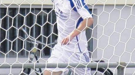 Sebastian Schnell war mit seinem Tor der Matchwinner beim 2:0-Sieg des VfL Westendorf.  