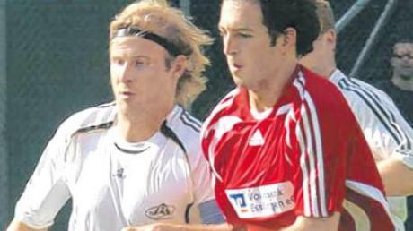 Florian Steck (links) fehlt dem TSV Regglisweiler weiterhin. 