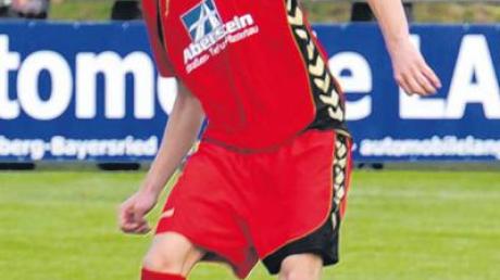 Sebastian Kinzel schoss zwei Tore für den TSV Gersthofen. 
