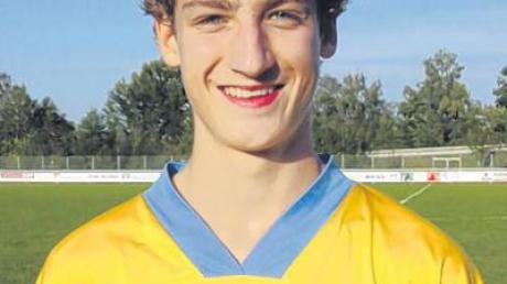 Luca Mayr schoss für den TSV Kühbach ein schönes Tor. 