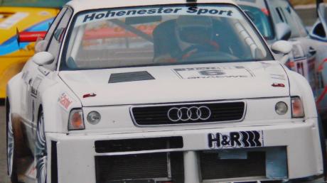 2010 fuhr der Ettringer Joachim Duscher in seinem Audi 80 Turbo der Konkurrenz noch öfter davon. Heuer war sein Auftritt in der Spezial-Tourenwagen-Trophay nicht so sehr erfolgreich.