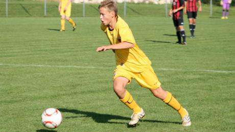 Im Sommer 2010 hatte Peter Herger ein echtes Heimspiel. In seiner Heimatgemeinde Obergriesbach spielte er mit der U16 des FC Augsburg gegen den FC Ingolstadt. 