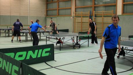 Die ersten offiziellen Tischtennis-Vereinsmeisterschaften fanden jetzt in Ederheim statt.  