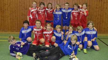 Die U11-Jugend des VfL Kaufering holte beim eigenen Turnier einen Doppelsieg. 