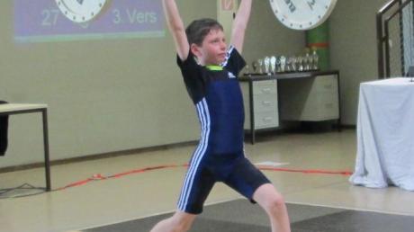 Der neunjährige Alexander Häfele aus Türkheim verteidigte bei den bayerischen Meisterschaften in Ingolstadt seinen Titel. 