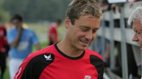 Wertingens Ex-Trainer Peter Piak lief für die TSV-Reserve auf und vergab in Unterglauheim beste Torchancen. 
