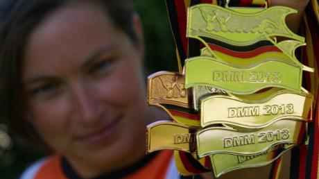 Martina Aicher sammelte bei der deutschen Masters-Meisterschaft viele Medaillen. 