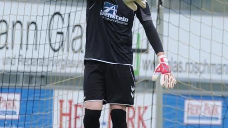 Stefan Brunner bleibt die Nummer eins beim TSV Gersthofen- Der Keeper hat für die nächste Saison zugesagt. 
