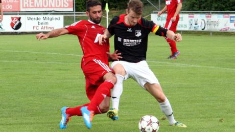 Armin Failer (rechts) und seine Kollegen vom FC Affing wollen im Derby gegen den TSV Aindling die Auftaktniederlage gegen Kottern ausbügeln. 
