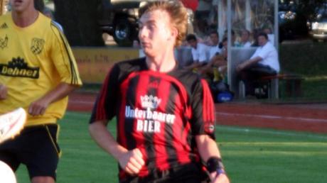 Christoph Kopp erzielte den Ausgleich für den SV Thierhaupten. 
