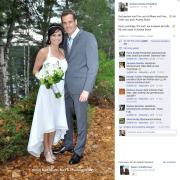 Andrea Henkel hat ihren langjährigen Freund Tim Burke geheiratet.