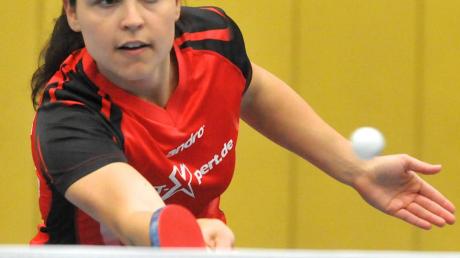 Übergangsweise an Nummer eins: Madeleine Trieb war für den TSV Herbertshofen doppelt erfolgreich. 
