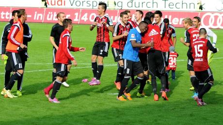 Darf der FC Ingolstadt wieder jubeln? Am morgigen Sonntag treffen die Schanzer im Spitzenspiel der 2. Bundesliga auf den Tabellenzweiten 1. FC Kaiserslautern.  
