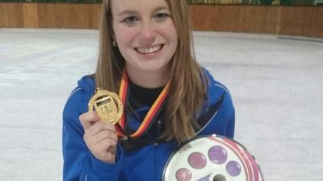 Verena Ruile wurde deutsche Meisterin im Zielschießen in der Juniorenklasse. 
