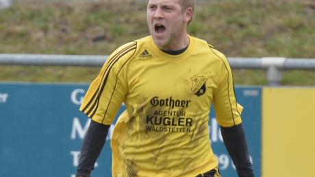 Marcel Thiel erzielte das 1:0 für den SV Waldstetten, der anschließend einem Heimsieg im Verfolgerduell der Kreisliga West entgegensteuerte. Am Ende jedoch verschenkte der Gastgeber zwei Zähler. 
