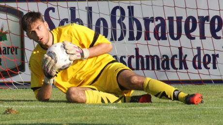 Greift morgen wieder Torhüter Florian Peischl für den TSV Aindling zum Ball? Trainer Roland Bahl tendiert dazu.  