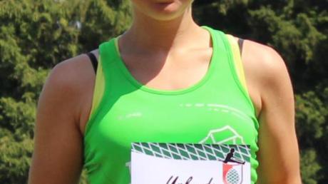 Julia Businger war die erfolgreichste Sportlerin der LG Reischenau-Zusamtal. 	