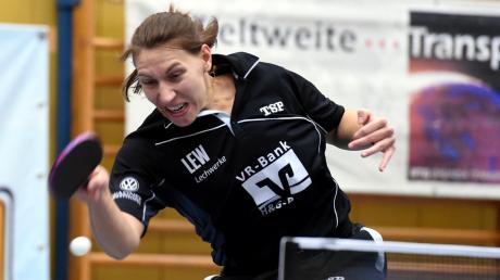 Katharina Schneider vom TTC Langweid ist bei den bayerischen Meisterschaften Dauergast auf dem Siegertreppchen. Diesmal wurde sie Vizemeisterin im Doppel und Dritte im Einzelwettbewerb. 	