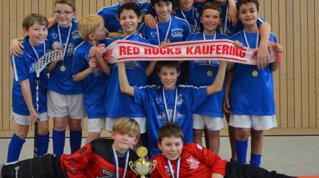 Als bayerischer Meister hat sich die U13-Mannschaft der Red Hocks Kaufering für die deutsche Meisterschaft qualifiziert. 	