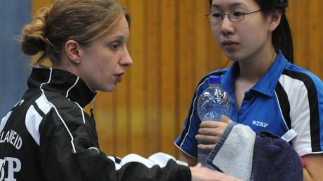 Barbara Jungbauer und Haike Zhang vom TTC Langweid III hatten bei den bayerischen Pokalmeisterschaften immer das richtige Rezept parat. 	