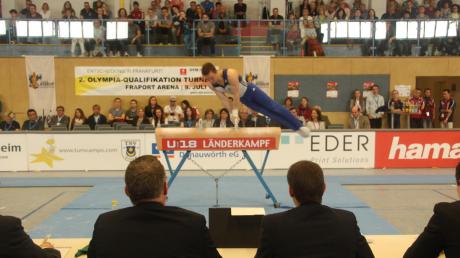 Einen Wettkampf auf sehr hohem Niveau sahen die Zuschauer in der Monheimer Stadthalle beim Vierländerkampf zwischen Deutschland, Großbritannien, Frankreich und der Schweiz. 