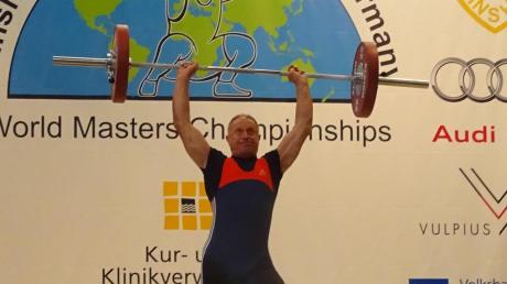 Sepp Graf hat bei der Masters-WM der Gewichtheber ganz knapp eine Medaille verpasst.