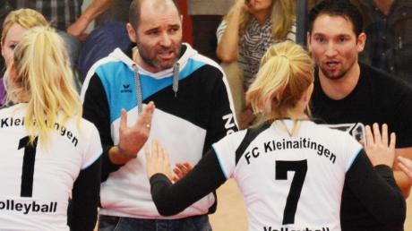 Besprechen, sich gegenseitig motivieren und trainieren, das steht bei Kleinaitinger Volleyballmädels in der kurzen Winterpause auf dem Programm. 