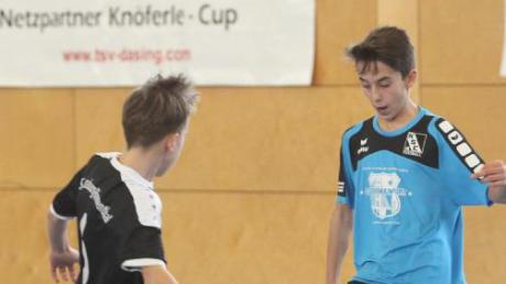 Die C-Jugend des Kissinger SC (blaues Trikot Tizian Lehner), qualifizierte sich souverän für die Endrunde der Landkreismeisterschaft. 