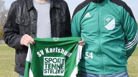 Verstärken das Trainerteam des SV Karlshuld: Claudio Maritato (links) und Thorsten Möbius (rechts).  	