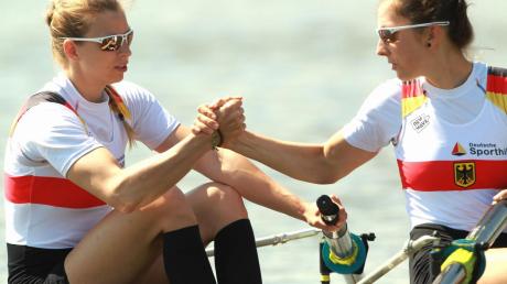 Die Ulmerin Kerstin Hartmann (links), zusammen mit Kathrin Marchand (Leverkusen) im vergangenen Jahr Achte bei den Olympischen Spielen in Rio, hat jetzt einen Job als Lehrerin und weniger Zeit für den Rudersport. 
