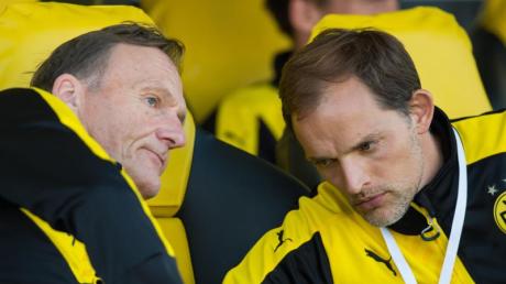 Die Stimmung zwischen BVB-Geschäftsführer Hans-Joachim Watzke und Thomas Tuchel steht nicht zum Besten. Doch ob der Trainer wirklich geht, ist noch unklar.
