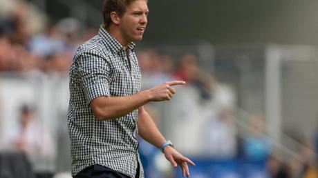 Hoffenheims Trainer Julian Nagelsmann muss für das Spiel in Rasgrad einige Spieler ersetzen.